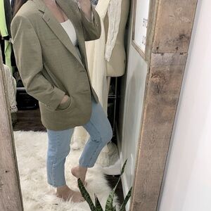 Zanella suit jacket size 38 made in Italy wool cashmere blend